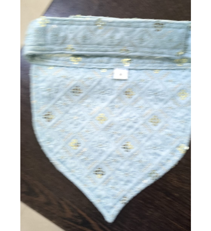 Powder Blue Zari Bandana