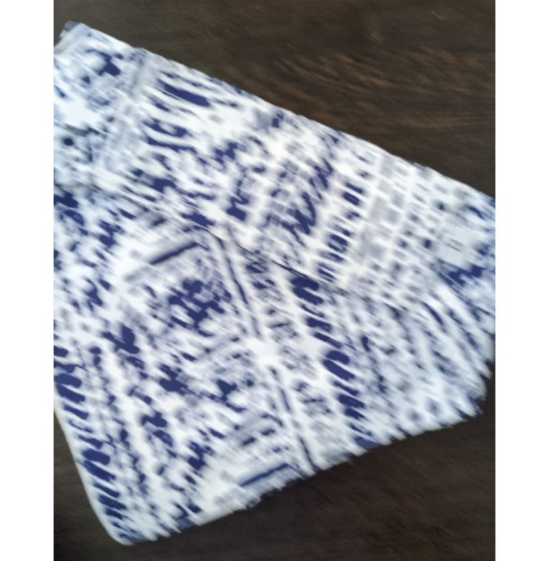 Blue Abstract Bandana