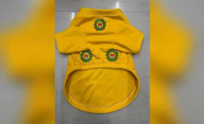Mustard Sunflower Crochet Patch Hoodie